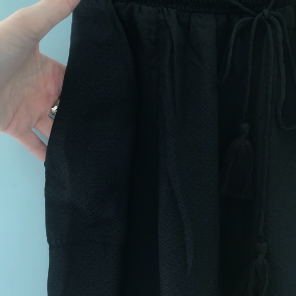 Free People She’s a Dime Pants in Black - Picture 6 of 8